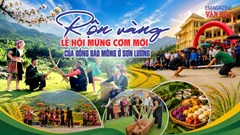 Rộn ràng Lễ hội Mừng cơm mới của đồng bào Mông ở Sơn Lương