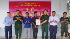 Sơn La: Bàn giao “Nhà đồng đội” tặng quân nhân có hoàn cảnh khó khăn