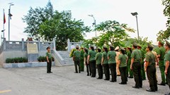 Tuổi trẻ Công an Điện Biên tri ân Anh hùng liệt sĩ Phạm Văn Cường