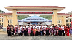 Trường nội trú liên cấp vùng biên Yên Sơn sẵn sàng cho năm học mới