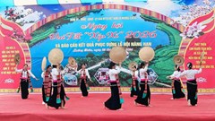 Rộn ràng Tết Xíp Xí, gìn giữ di sản Nàng Han ở Mường Chiên