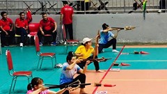 VĐV Lò Thị Bích ghi dấu ấn với 98/100 điểm tại Giải Bắn nỏ quốc gia