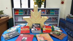 Trưng bày sách kỷ niệm 115 năm Ngày sinh Đại tướng Võ Nguyên Giáp