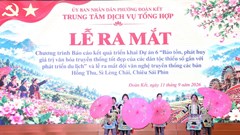 Phường Đoàn Kết ra mắt đội văn nghệ truyền thống dân tộc Mông, Dao
