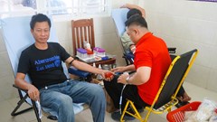 Những tấm gương sáng trong phong trào hiến máu ở xã Vĩnh Hậu