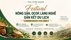Tuyên Quang đưa nông sản, OCOP đến gần người tiêu dùng và du khách