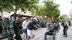 Hơn 100 VĐV tranh tài tại Giải thể thao lực lượng vũ trang Điện Biên