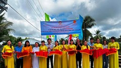 An Giang: Nối nhịp niềm vui từ cây cầu mới ở xã Châu Thành