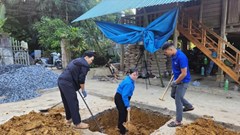 Khởi công nhà tình nghĩa, tri ân gia đình liệt sĩ tại Lào Cai