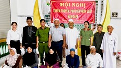 Khởi sắc đời sống đồng bào Chăm ở Vĩnh Hậu