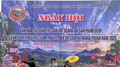 Nghĩa Thuận gắn bảo tồn văn hóa với quảng bá OCOP, phát triển du lịch
