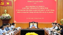 Lai Châu quyết liệt thực hiện các chỉ tiêu phát triển kinh tế - xã hội