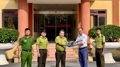 Bàn giao cá thể tê tê Java quý hiếm cho Vườn quốc gia Cúc Phương