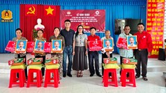 An Giang: Bàn giao 11 căn nhà Chữ thập đỏ cho đồng bào Khmer khó khăn