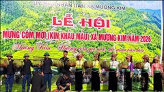 Độc đáo lễ hội Kin Khảu Mảu của người Thái ở Mường Kim