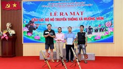 Điện Biên: Mường Mùn ra mắt Câu lạc bộ Nỏ truyền thống