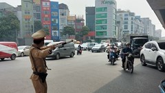 Phân luồng giao thông phục vụ Quốc tang Tổng Bí thư Nguyễn Phú Trọng