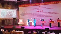 Hội thi thuyết trình lan tỏa nội dung “Văn hóa là hồn cốt của dân tộc”  trong cuốn sách của cố Tổng Bí thư Nguyễn Phú Trọng 