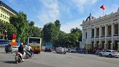 Phân luồng giao thông phục vụ “Ngày hội văn hóa vì hòa bình”