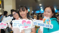 Chuyến bay nghĩa tình đưa 450 người lao động về quê đón Tết  