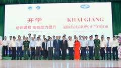 Khóa đào tạo nhân lực đầu tiên về đường sắt tốc độ cao