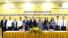 Hà Nội và Vietnam Airlines hợp tác quảng bá thông điệp “Hà Nội -Đến để yêu”