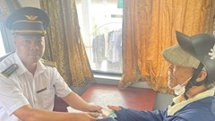 Hơn 100 hành khách được trả lại tài sản bỏ quên trên tàu hỏa