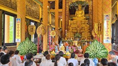 Lễ dâng y tắm mưa tại chùa Khmer