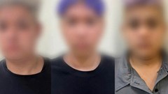 Bắt 3 tên cướp “nhí” dùng dao cướp điện thoại 