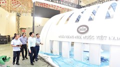 Khẩn trương hoàn thiện mỹ thuật các gian hàng dự Triển lãm Thành tựu đất nước