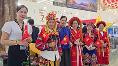 Rực rỡ sắc màu văn hóa các dân tộc tại Triển lãm Thành tựu đất nước