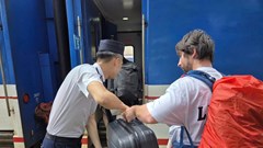 Vận tải đường sắt tiếp tục gián đoạn do ảnh hưởng mưa bão