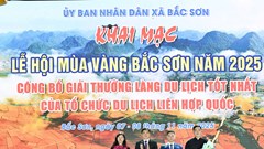 Vinh danh Làng du lịch cộng đồng Quỳnh Sơn