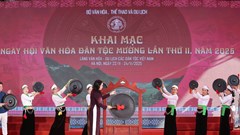 Khai mạc Ngày hội Văn hóa dân tộc Mường lần thứ II năm 2025