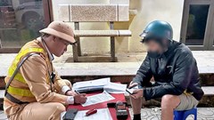 Hà Nội: 3 ngày xử phạt hơn 600 trường hợp vi phạm nồng độ cồn