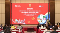 Nâng cao năng lực cạnh tranh cho sản phẩm xuất khẩu Việt Nam 