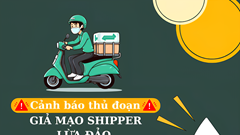 Sập bẫy shipper giả mạo, một phụ nữ ở Hà Nội bị lừa gần 1,3 tỉ đồng