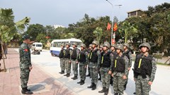 Cảnh sát đặc nhiệm sẵn sàng bảo đảm an ninh cho Ngày hội non sông