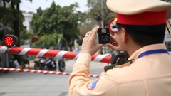 Xử lý nhiều trường hợp vi phạm giao thông đường sắt qua camera giám sát