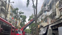 Hà Nội: 2 người tử vong trong vụ cháy nhà 4 tầng tại khu đô thị Văn Phú