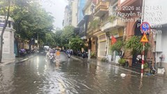 Hà Nội: Úng ngập do vượt khả năng tiêu thoát cục bộ của hệ thống