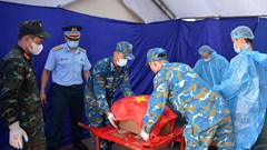 Lấy mẫu hài cốt liệt sĩ giám định ADN tại Đông Anh
