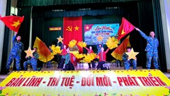 Lính Phòng không - Không quân rộn ràng liên hoan văn nghệ trước ngày hội bắn