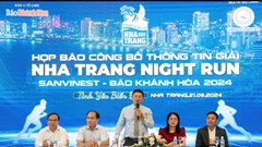Nha Trang lần đầu tổ chức giải chạy đêm