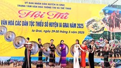 Huyện Ia Grai (Gia Lai): Hấp dẫn Hội thi Văn hóa các DTTS năm 2025