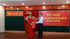 Phú Yên có nữ Bí thư Tỉnh ủy đầu tiên 