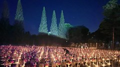 Lung linh những ngọn nến tri ân các Anh hùng liệt sĩ 