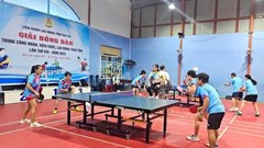 Gia Lai: Khai mạc Giải bóng bàn truyền thống công nhân, viên chức, lao động 