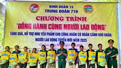 “Gian hàng 0 đồng” gắn kết tình quân, dân