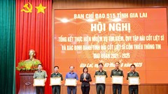 Gia Lai: 176 hài cốt liệt sĩ được quy tập giai đoạn 2021-2025